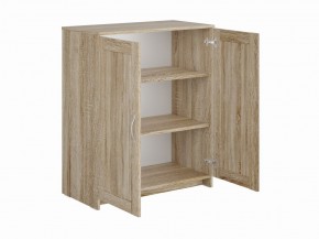 Тумба СИРИУС двухдверная, цвет Дуб Сонома в Качканаре - kachkanar.mebel24.online | фото 2