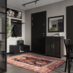 Тумба СИРИУС двухдверная, цвет Дуб Венге в Качканаре - kachkanar.mebel24.online | фото 4