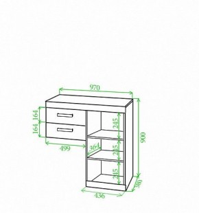 Тумба Toivo Кон100 в Качканаре - kachkanar.mebel24.online | фото 2