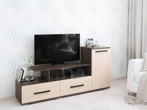 Тумба ТВ Парус-1 Дуб молочный/Венге в Качканаре - kachkanar.mebel24.online | фото