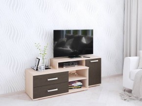 Тумба ТВ Парус-3 венге/дуб молочный в Качканаре - kachkanar.mebel24.online | фото