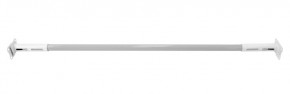 Турник раздвижной 1450-1700 цв. белый-серый FLEXTER PROFI в Качканаре - kachkanar.mebel24.online | фото