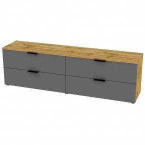 ТВ тумба TV17 (ДВ-Графит) в Качканаре - kachkanar.mebel24.online | фото