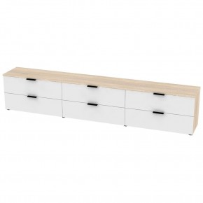 ТВ тумба TV18 (ДСС-Белый) в Качканаре - kachkanar.mebel24.online | фото