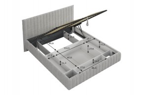ТВИКС Кровать с ПМ 1600 в Качканаре - kachkanar.mebel24.online | фото 4