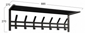 Вешалка-полка Торонто 31 в Качканаре - kachkanar.mebel24.online | фото 2