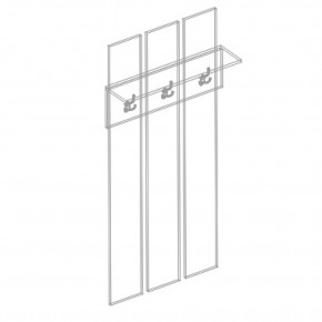 Вешалка "ПА-02" Александрия в Качканаре - kachkanar.mebel24.online | фото 2