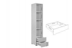 ЗЕФИР Гостиная К2 (белое дерево/черный муар) в Качканаре - kachkanar.mebel24.online | фото 7