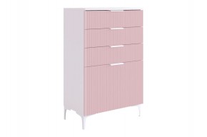 ЗЕФИР Комод (пудра розовая) в Качканаре - kachkanar.mebel24.online | фото